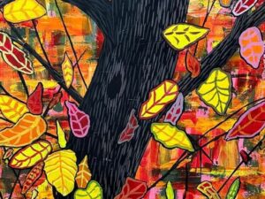 Edmonton Tree in the Fall