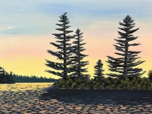 Sunset on the Lake